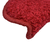 Prostirke za stepenice 10 kom 65x21x4 cm crvene poluokrugle velike