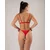 Miami Art Bikini Ognjeno Rdeč - L