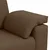 Vidaxl Dvosobni kavč Rjava 160 cm blago
