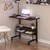 Hanah Home sto za laptop Dh Desk Table, 80 cm, braon