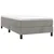 vidaXL Box spring posteljni okvir svetlo siv 90x200 cm žamet
