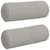 Valjkasti jastučići 2 pcs Svijetlo siva O 25 x 70 cm