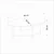 Hanah Home Klub sto Elis, 90x36x60 cm, Krem