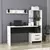 HANAH HOME Alaska Radni sto, Crno-beli
