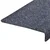 Prostirke za stepenice samoljepljive 10 kom 65x21x4 cm antracit pravokutni rub