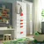SMASTAD / PLATSA Garderober, bela bela/s 4 fioke, 60x57x181 cm