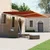 Vidaxl Prostostoječa avtomatska tenda 600x300 cm oranžna/rjava