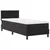 LED Box Spring Krevet s LED trakama Crna 80 x 200 cm Baršun