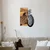 Wallity Zidna dekoracija Chopper 2, 44 x 61 cm, Crna