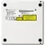 HL Data Storage Ultra Slim prenosni DVD zapisovalnik bele barve