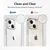 OVITEK ESR PROJECT ZERO IPHONE 13/14 CLEAR