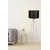 Opviq 119 Podna lampa, Crna