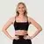 GymBeam NEO Seamless Sports Bra Black