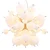 Globo 15633HO - Luster na sajli UDO 6xE14/25W/230V, prečnik 55 cm, bela