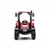 Traktor na akumulator s prikolico BLT-206 – rdeč