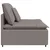 vidaXL Modularni kavč z blazinami taupe 100 cm