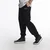 Slazenger Muški donji deo trenerke Logo cuffed pants, Crni