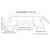 Kristal 3+Corner v2 - Light Grey Light Grey Corner Sofa-Bed