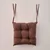 Chair Cushion - Brown Brown Chair Pad