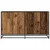 Kreveta Staro drvo 134 x 35 x 76 cm Konstruirano drvo