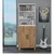 Hanah Home polica za knjige Oras, 65 cm, atlantski bor / bela