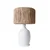 Opviq Stona lampa E27 Max 40W, Belo-Hrast