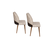 Conceptum Hypnose Set 2 trpezarijske stolice Orah