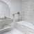 Marmo Scala Bianco 25x75cm