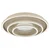 Globo 48564-40S - LED plafonsko svetlo LAWANDA LED/40W/230V prečnik 51 cm bež