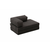 Atelier del Sofa Dvosjed Comfort, 140 x 75 x 95 cm, Antracit