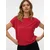 VERO MODA Majica VMAVA temno rdeča