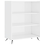Regal za knjige sjajni bijeli 69,5x32,5x90 cm konstruirano drvo