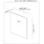 Hanah Home Uzglavlje za krevet Motya 160, 97x160x7 cm, Siva