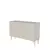 HANAH HOME Komoda Lipa 120 White Travertine
