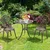 Costway 3-delni bistro set iz litega aluminija