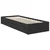 Krevet s od storage Crna 75 x 190 cm Konstruirano drvo