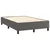 Vidaxl Box spring postelja z vzmetnico siv 120x200 cm umetno usnje