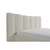 MID.YOU OBLAZINJENA POSTELJA 140 cm x 200 cm , les, tekstil naravne barve