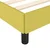 vidaXL Posteljni okvir zelen 90x200 cm blago