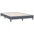 Box Spring krevet bez madracem tamno sivi 160x220 cm baršun