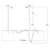 SOLEA 7 LUSTER 50W 3000K CRNA