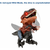 Ognjeni dinozaver Mattel Jurassic World z realističnimi zvoki