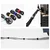 Organizator za kabele Velcro - 1m - Plava KP28002