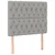 vidaXL Box spring postelja z vzmetnico svetlo siva 90x200 cm blago