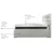 Boxspring postelja Softy 140x200 cm