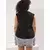 Trendyol Curve Ženska bluza Tbbss25Af00033, Crna