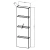 Vertikala Alexis A 1462/15 DC (dark concrete) 546340
