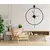 Atelier Del Sofa Zidni sat 58x80x7cm Crni