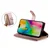 GS Ovitek za iPhone 16 Pro Max z zadrgo, denarnica, roza