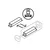 Globo 16047-4HC - LED luster na sajli VIRINA LED/32W/230V